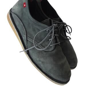 Oliberte Blue Suede Leather Oxford Ethiopia Africa Men 12 Brogue Business Casual